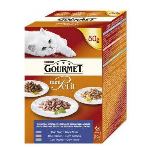 Cat food Purina Monpetit (6 x 50 g)