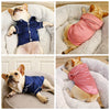 Luxury Silk Dog Pajamas Bathrobe Cute