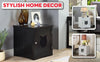 Cat House Side Table - Nightstand Pet House - Litter Box Enclosure - Paws and Me