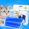 Self-massage Self Groomer Brush For Cats With Catnip Included