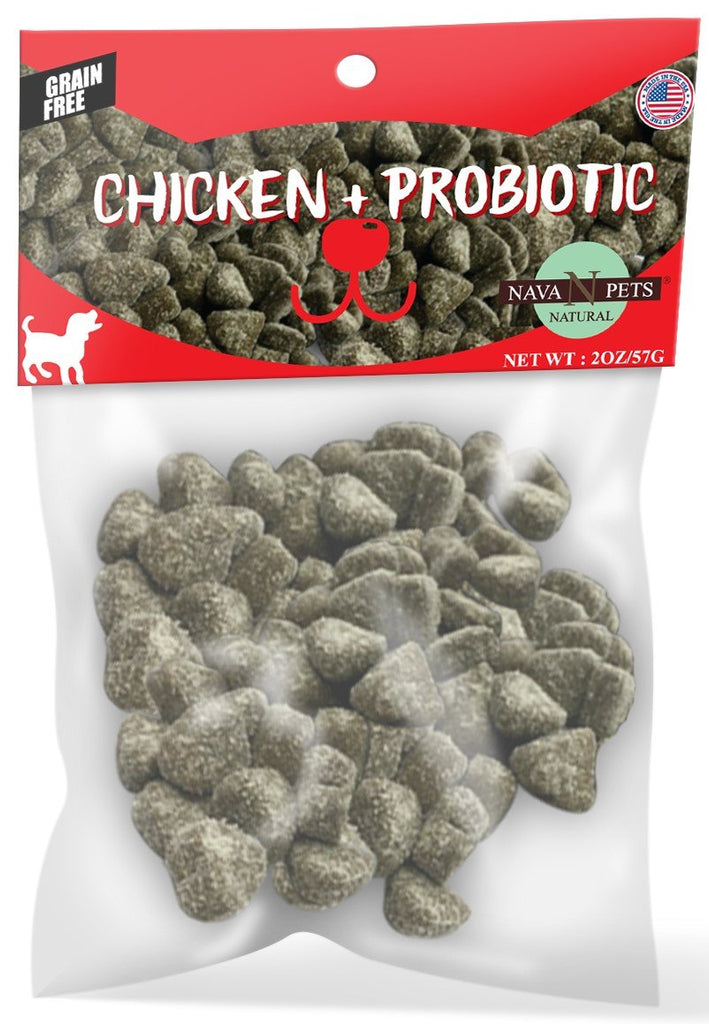 Nava Pets Chicken Sweet Potato Probiotic Dog Chews 4OZ