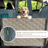 Waterproof Dog Car Seat Cover Mesh With Zipper And Pockets
