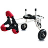 Pet Wheelchair Walking Cart Scooter | Pet Dog Wheelchair for Handicapped Hind Leg 2-Wheel Rear Dog Wheelchair