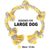 Large Dog Cotton Knot Rope - Paws and Me