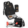 MDG Bundle: Day/Night Walking Bag and Weekender Backpack (Black)