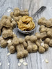 Oatmeal Peanut Butter Handmade Gourmet Dog Treats - 8 oz. Bag