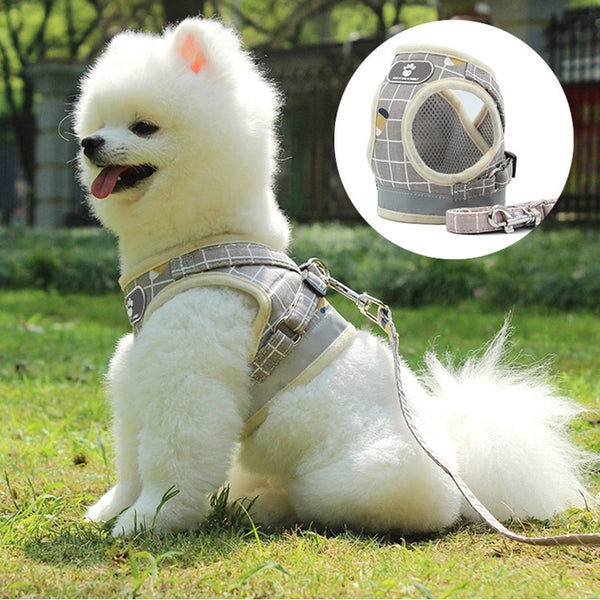 Reflective Dog Adjustable Vest Harness