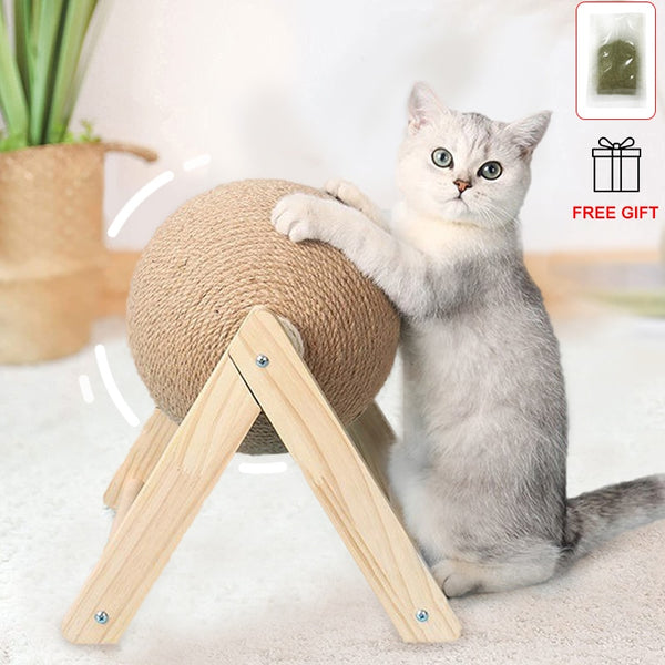 Cat Scratcher Sisal Rope Ball Grinding Toy